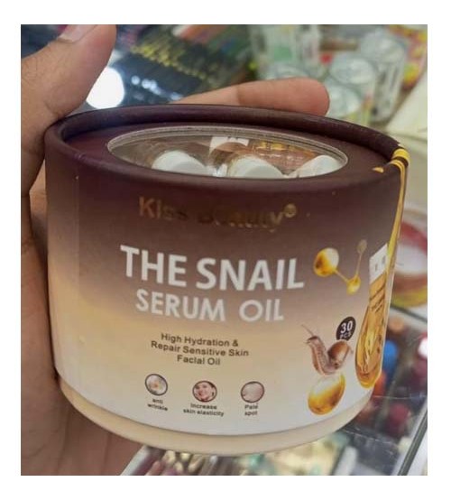 Kiss Beauty The Snail Serum Oil 30pcs